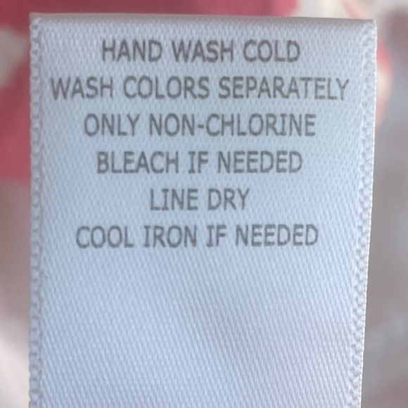 Taylor Sundress, Short 100% Cotton, Sheath, Zigzag print w/ embroidered trim - Picture 12 of 14